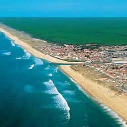 Station balnéaire de Mimizan Plage